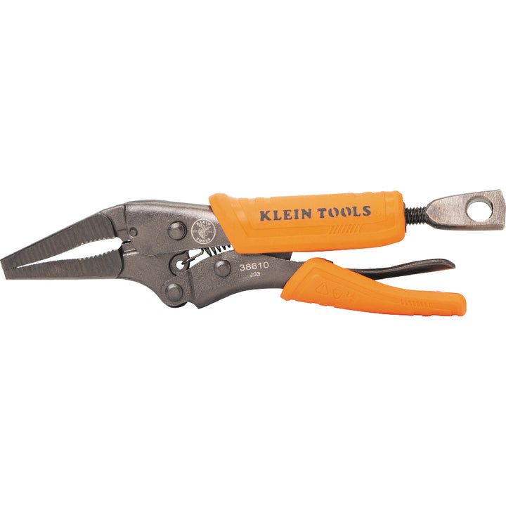 Klein Tools 38610 Long Nose Locking Pliers, 4"