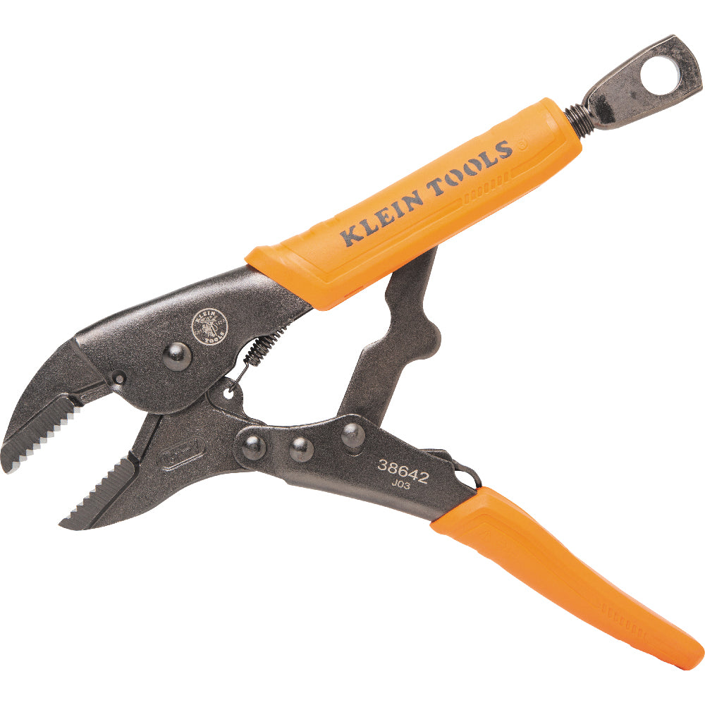 Klein Tools 38642 Straight Jaw Locking Pliers, 10"