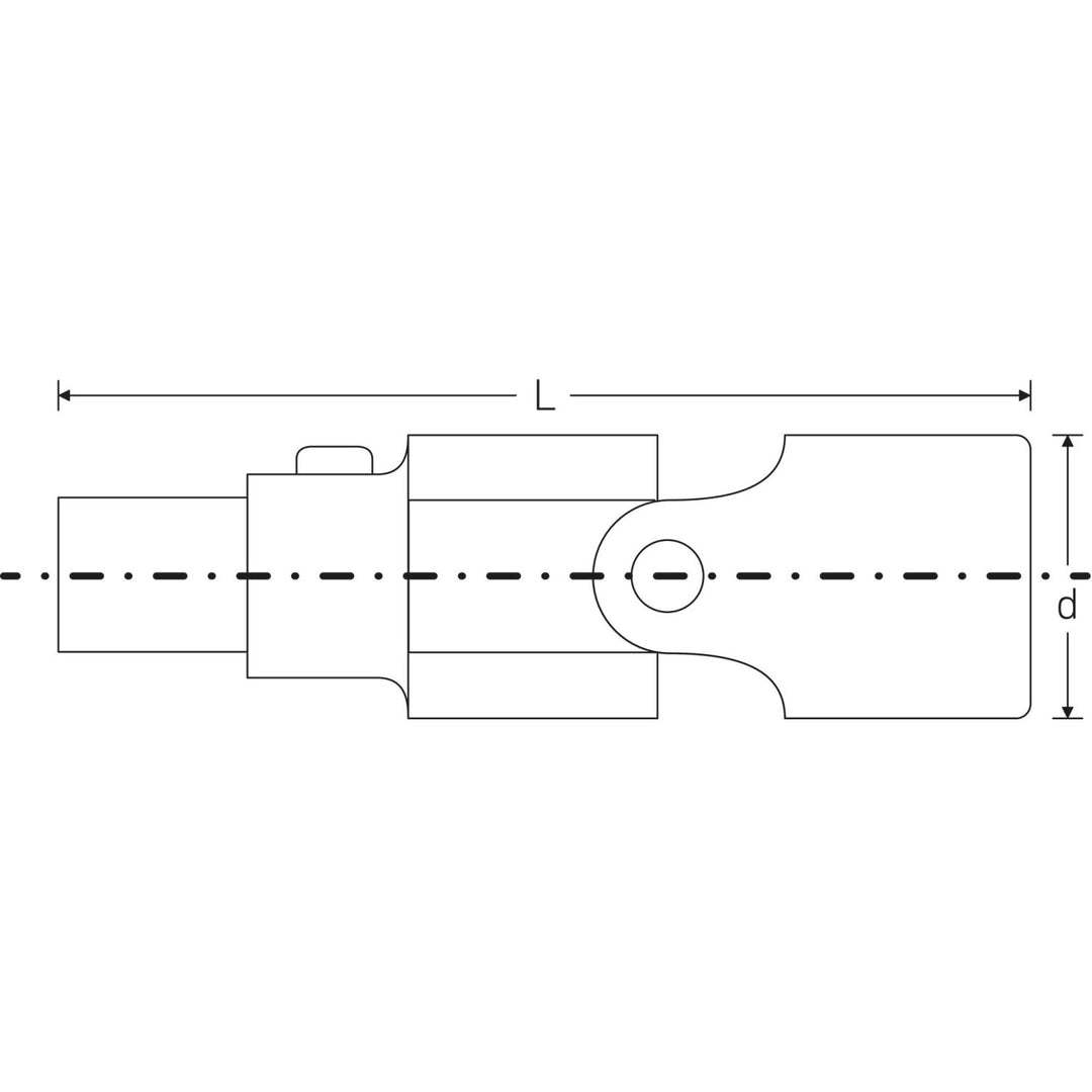 Stahlwille 13021000 1/2" Quick Release Universal Joint