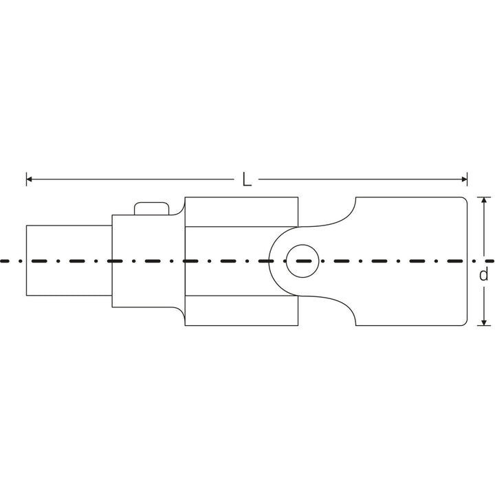 Stahlwille 13021000 1/2" Quick Release Universal Joint