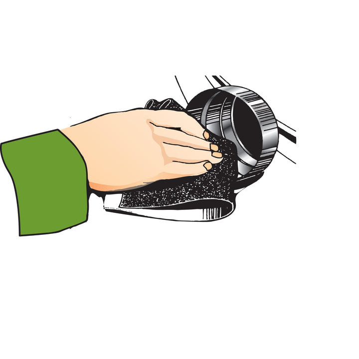 3M Utility Cloth Sheet 314D, 9 in x 11 in P120 J-weight, 50/Pac