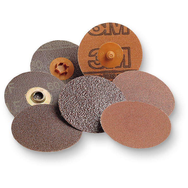 3M Roloc Disc 361F, 80 YF-weight, TR, 2 in, Die R200P, 50/Carton