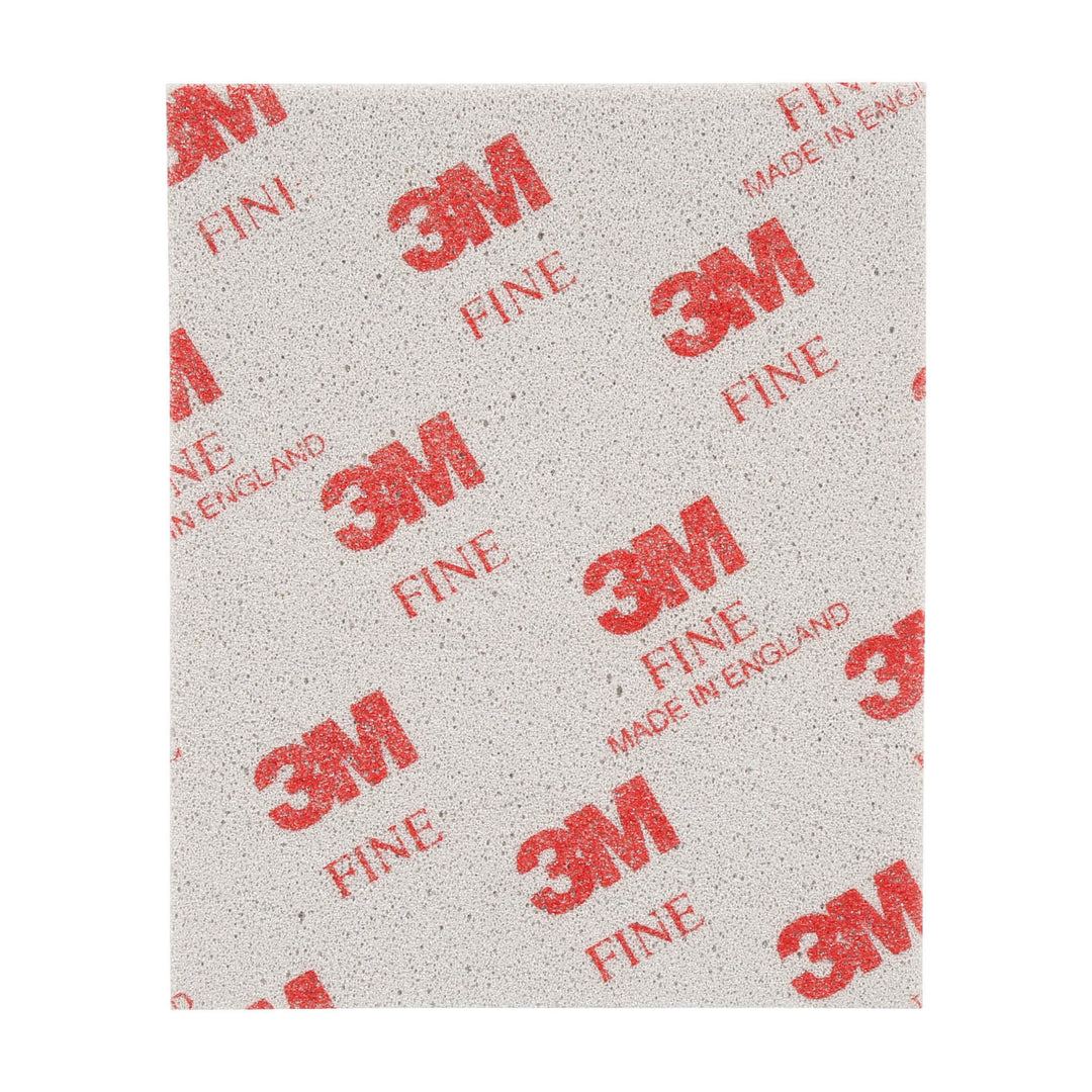3M Softback Sanding Sponge 02604, 4 1/2 in x 5 1/2 in (115 mm x
140 mm), Fine