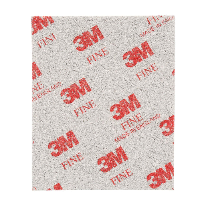 3M Softback Sanding Sponge 02604, 4 1/2 in x 5 1/2 in (115 mm x
140 mm), Fine