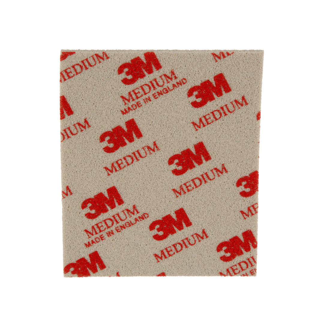 3M Softback Sanding Sponge 02606, 4-1/2 in x 5-1/2 in, (115mm x
140mm), Medium