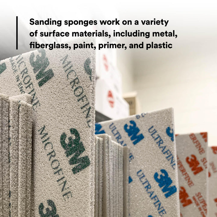 3M Softback Sanding Sponge 02601, 4-1/2 in x 5-1/2 in, (115mm x
140mm)