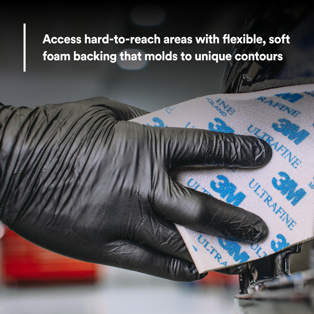 3M Softback Sanding Sponge 02601, 4-1/2 in x 5-1/2 in, (115mm x
140mm)