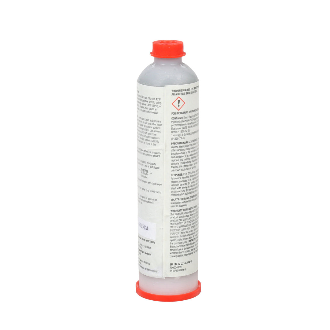 3M Scotch-Weld Epoxy Adhesive 2214, Regular, Gray, 6 fl oz Cartridge