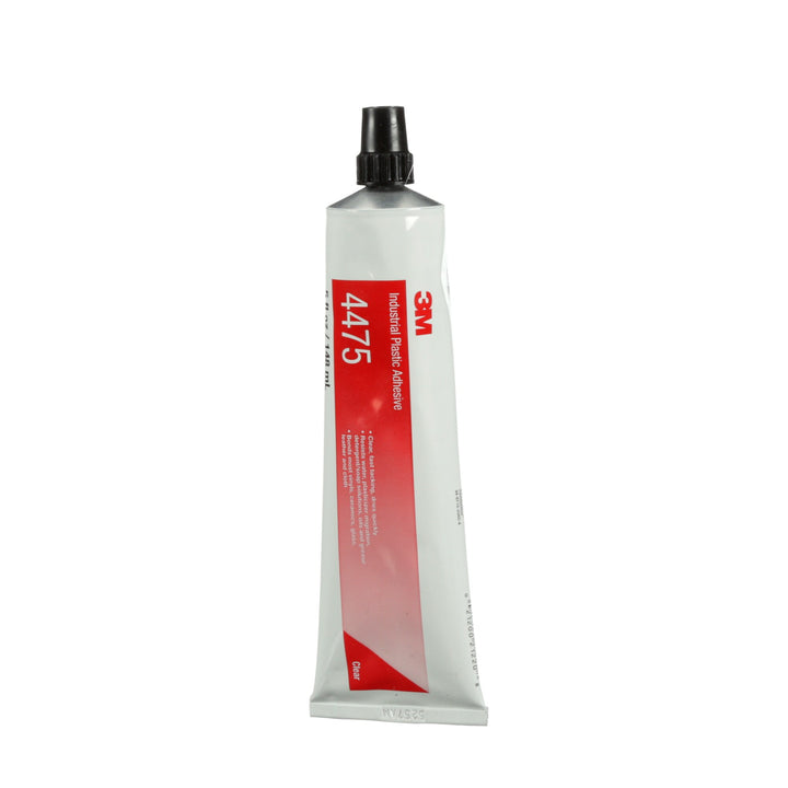 3M Industrial Plastic Adhesive 4475, Clear, 5 Oz Tube