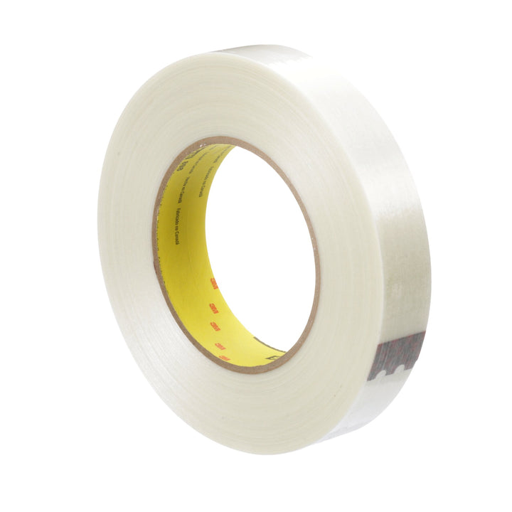 Scotch® Filament Tape 898, Clear, 24 mm x 55 m, 6.6 mil, 36 rolls percase