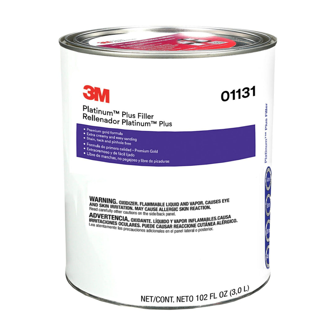 3M Platinum Plus Filler, 01131, 1 gal