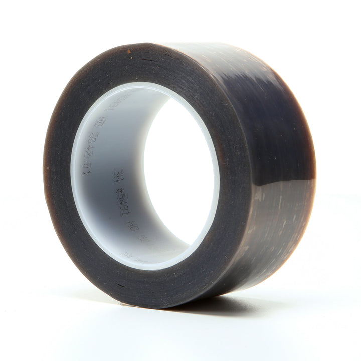 3M PTFE Film Tape 5491, Brown, 2 in x 36 yd, 6.7 mil, 6 rolls per case,Boxed