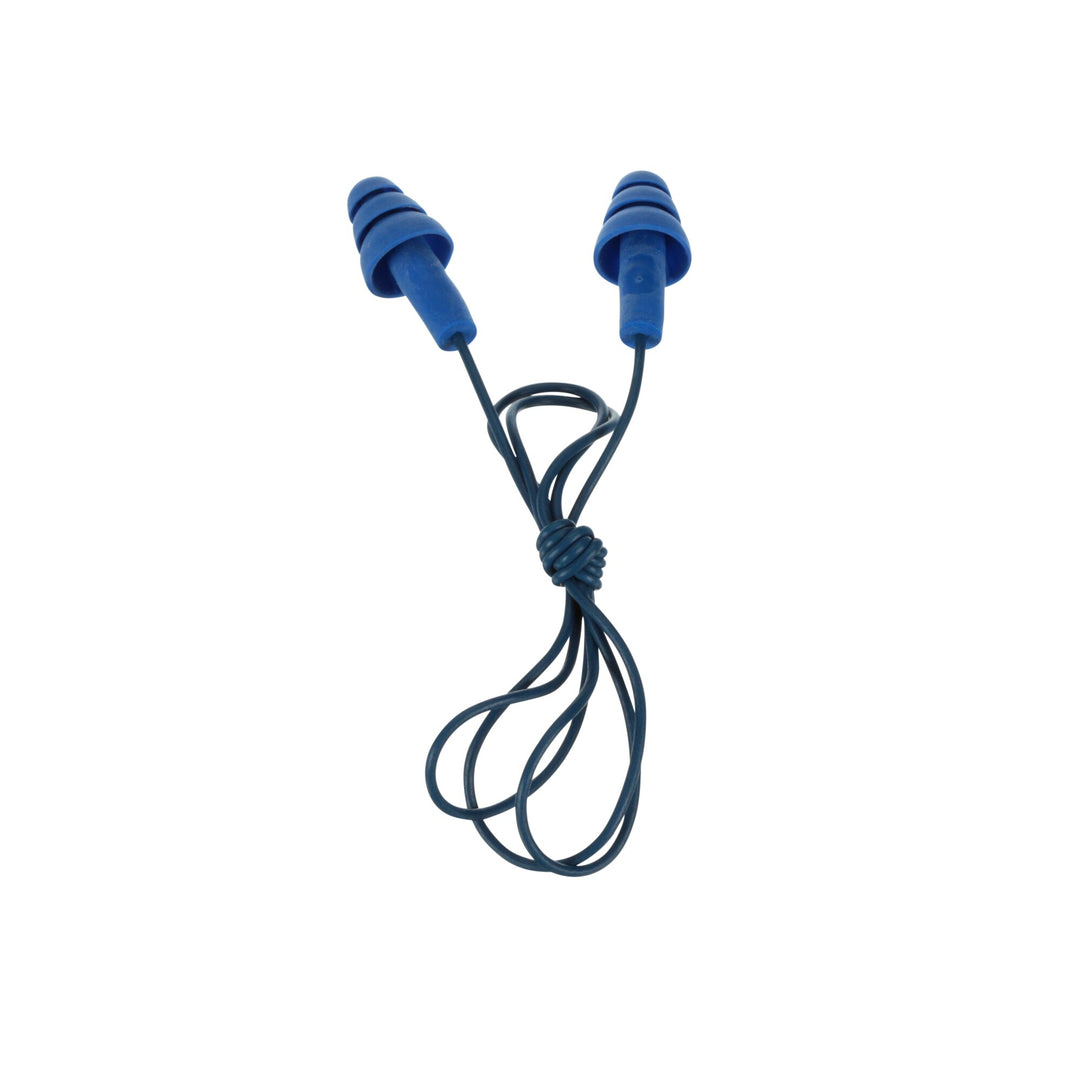 3M E-A-R UltraFit Earplugs 340-4007, Metal Detectable, Corded, PolyBag