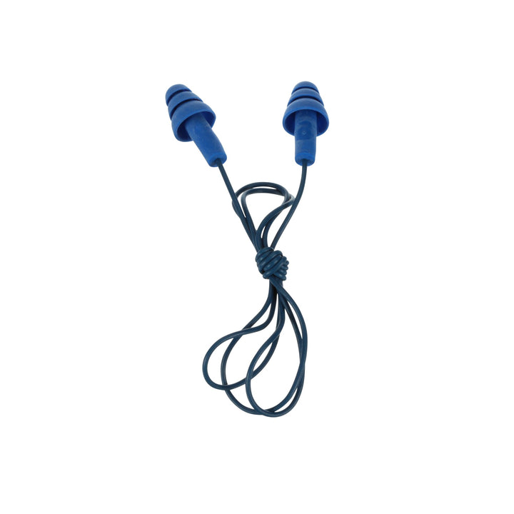 3M E-A-R UltraFit Earplugs 340-4007, Metal Detectable, Corded, PolyBag