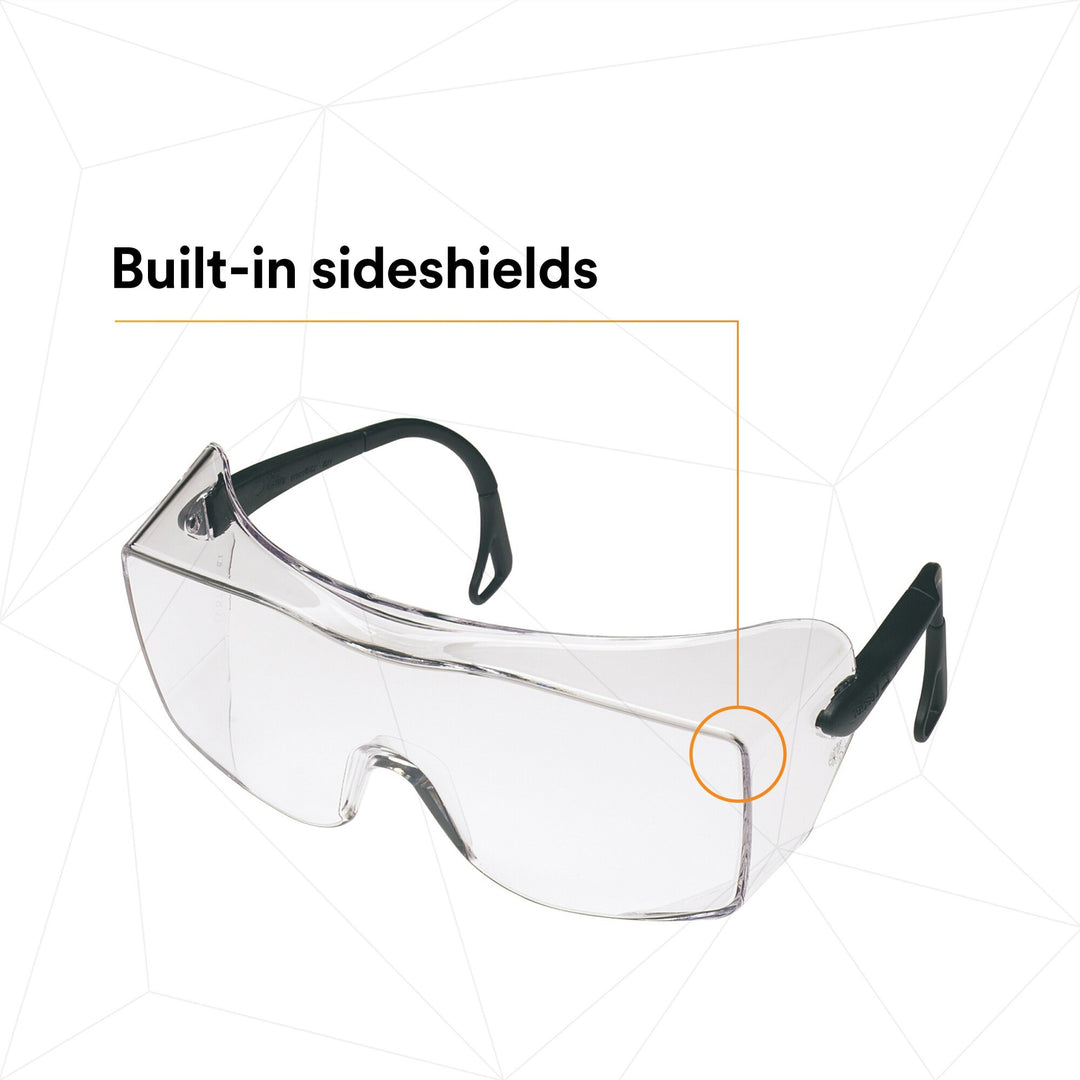 3M OX Protective Eyewear 2000, 12166-00000-20 Clear Anti-Fog Lens