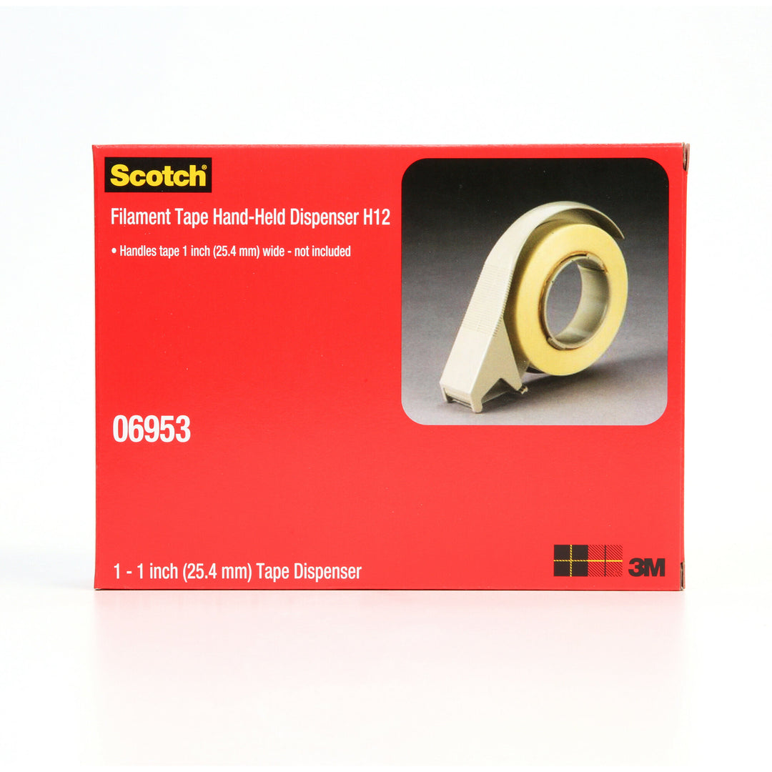Scotch® Filament Tape Hand Dispenser H12, 1 in