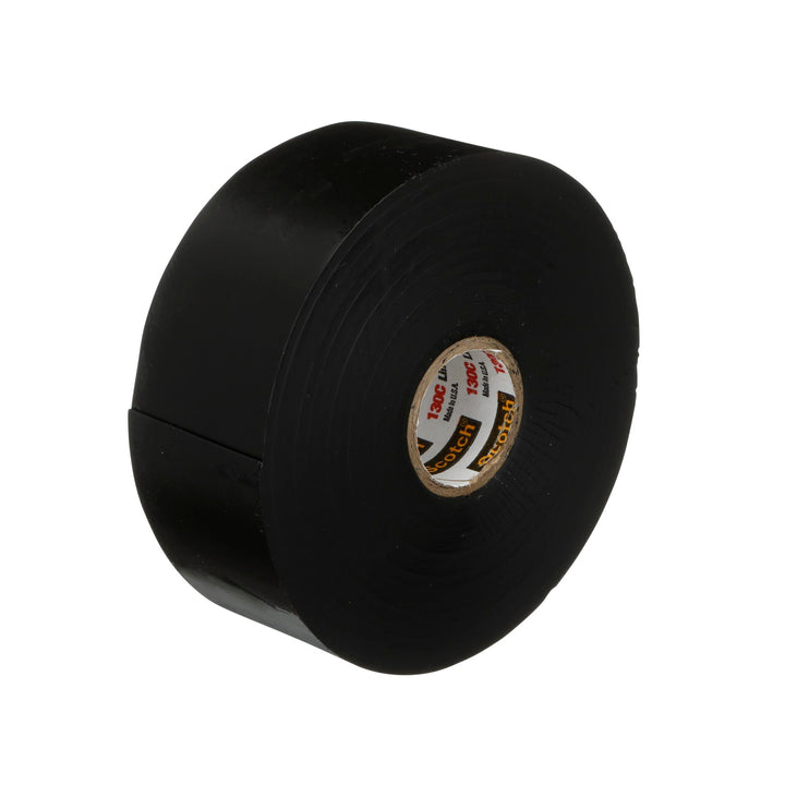 Scotch® Linerless Rubber Splicing Tape 130C, 1-1/2 in x 30 ft, Black