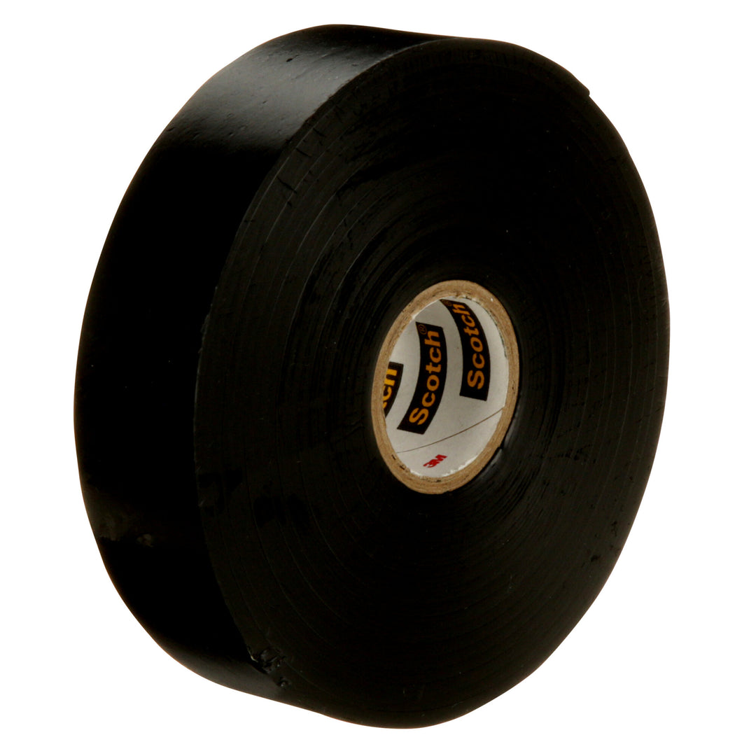 Scotch® Linerless Rubber Splicing Tape 130C, 1 in x 30 ft, Black, 1
roll/carton
