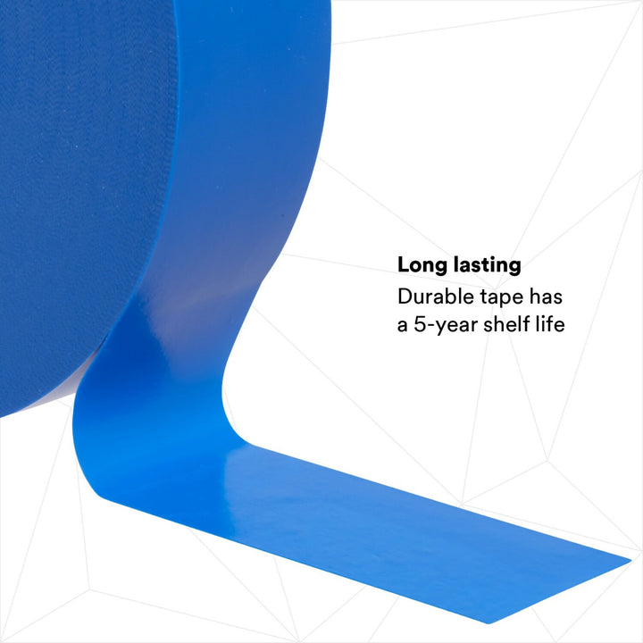 Scotch® Vinyl Color Coding Electrical Tape 35, 3/4 in x 66 ft, Blue