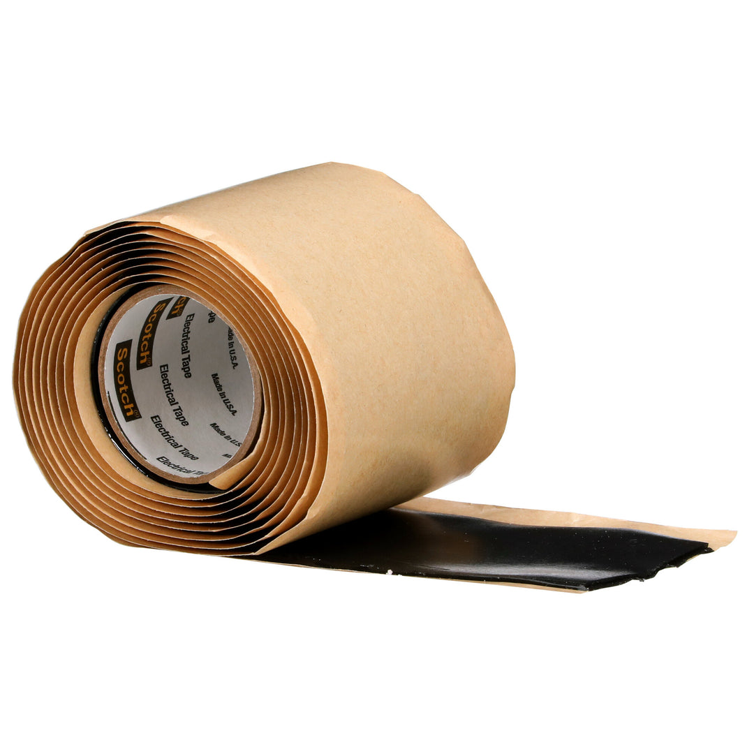 Scotch® Cable Jacket Repair Tape 2234, 2 in x 6 ft, Black, 1
roll/carton