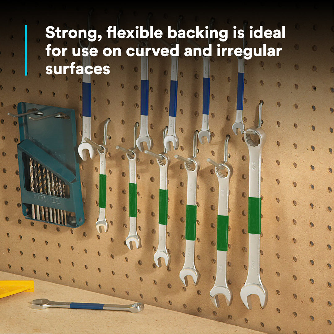 3M General Purpose Vinyl Tape 764, Green, 2 in x 36 yd, 5 mil, 24 Roll/Case