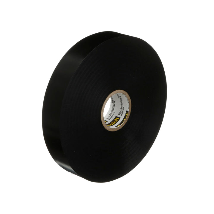 Scotch® Vinyl Electrical Tape 22, 3/4 in x 36 yd, Black, 12
rolls/carton