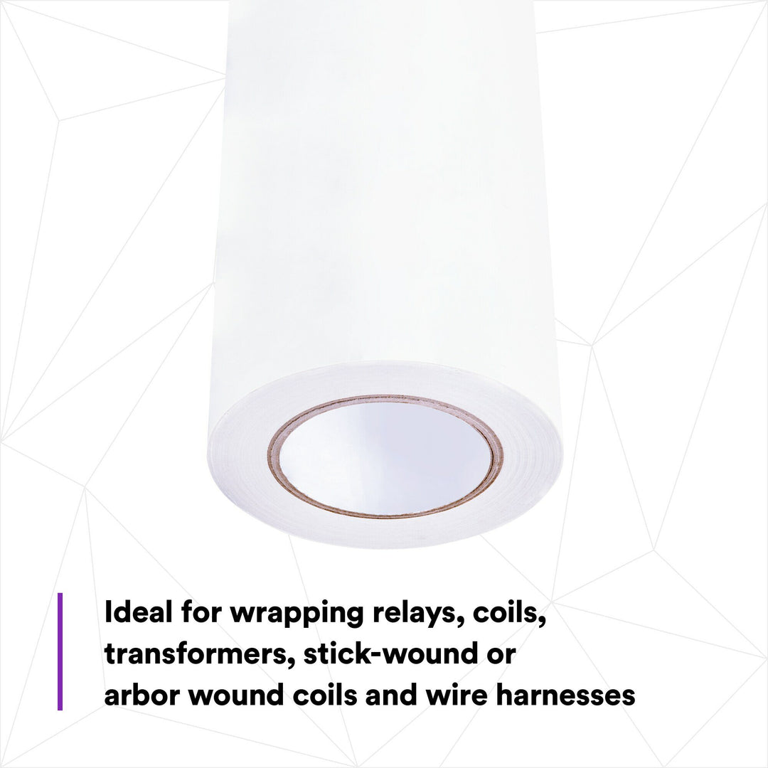 3M Epoxy Film Electrical Tape Super 20, 15.5 in X 60 yd log trimmed,
both sides