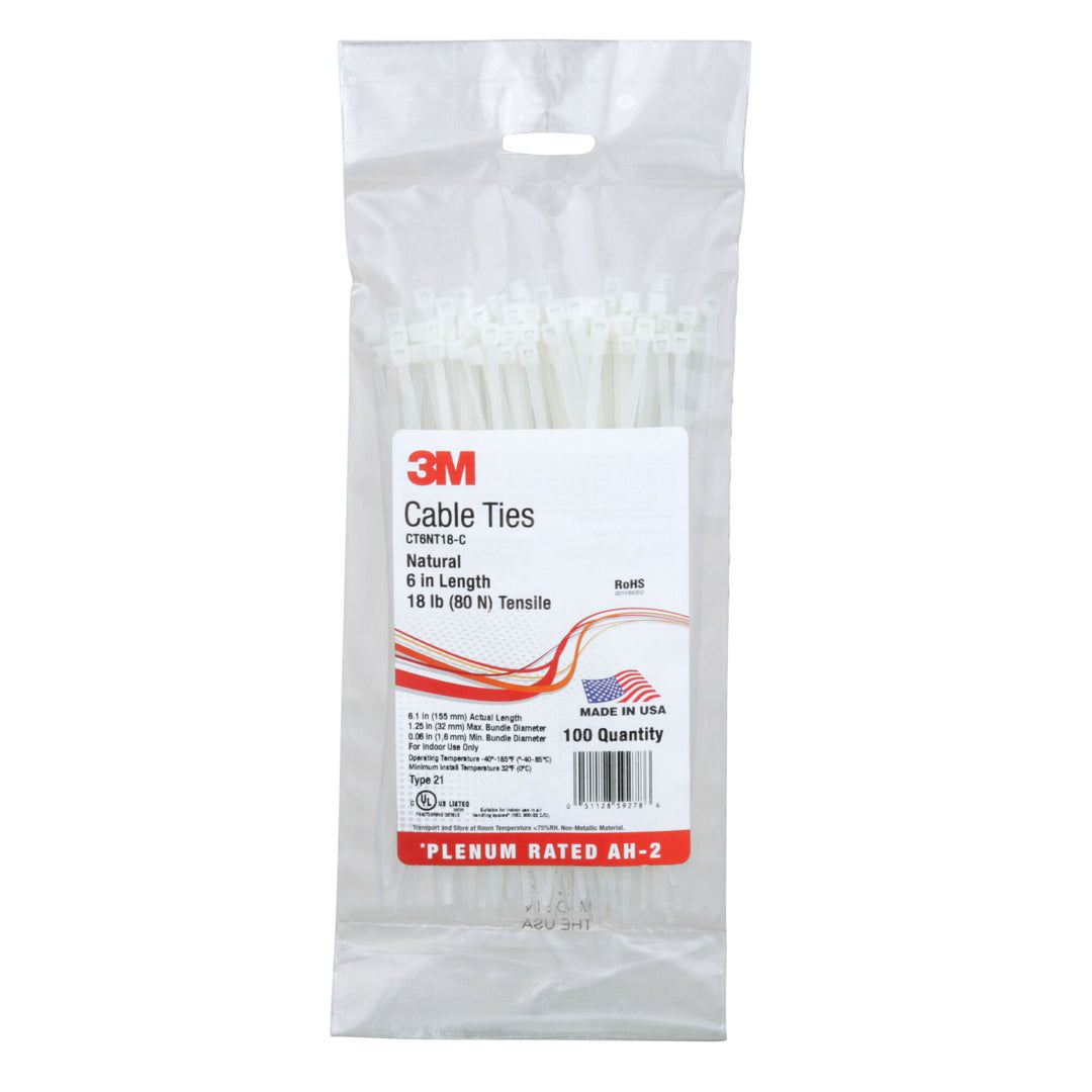 3M Cable Tie CT6NT18-C