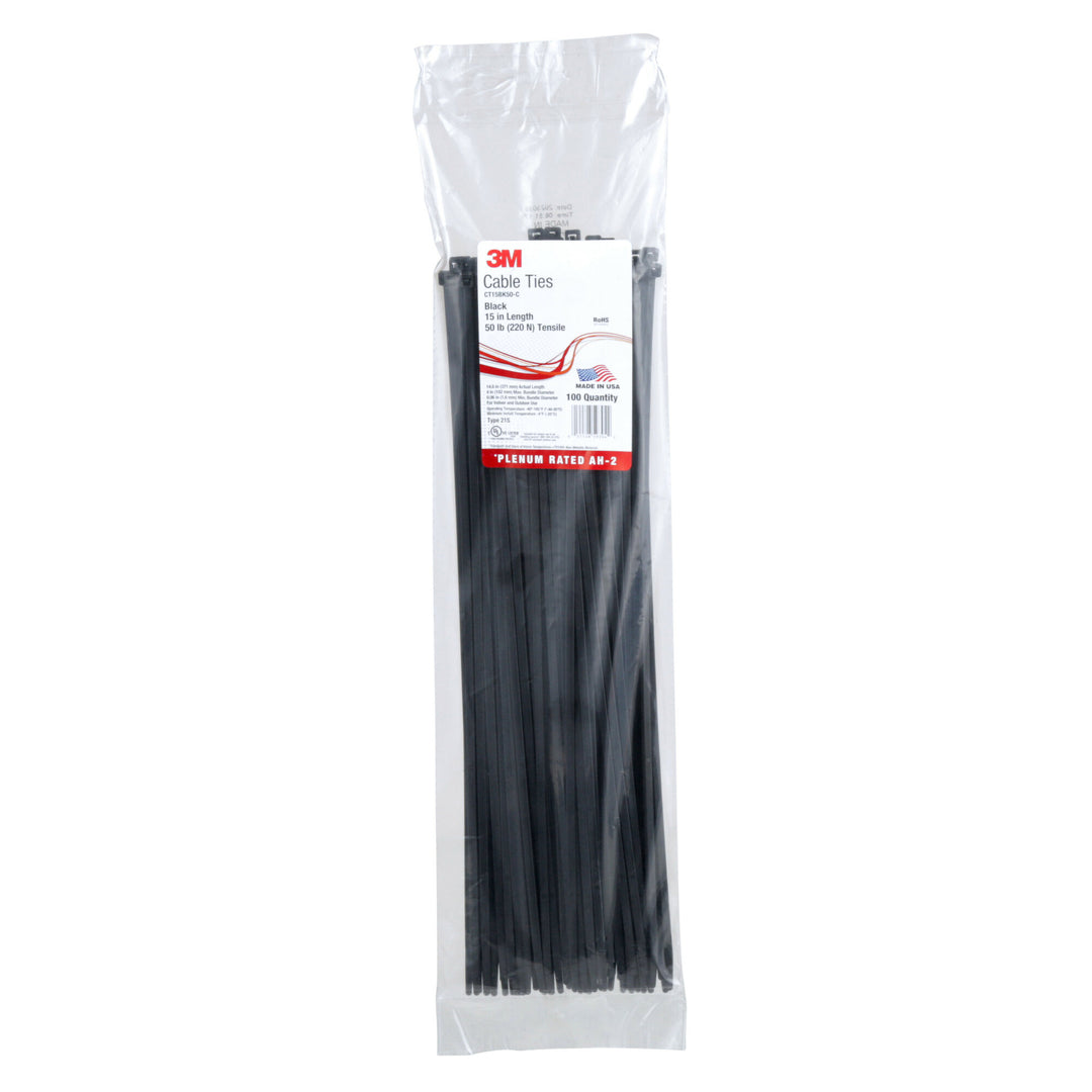 3M Cable Tie CT15BK50-C