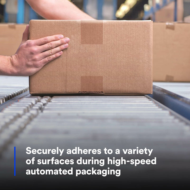 Scotch® Box Sealing Tape 371, Clear, 48 mm x 50 m