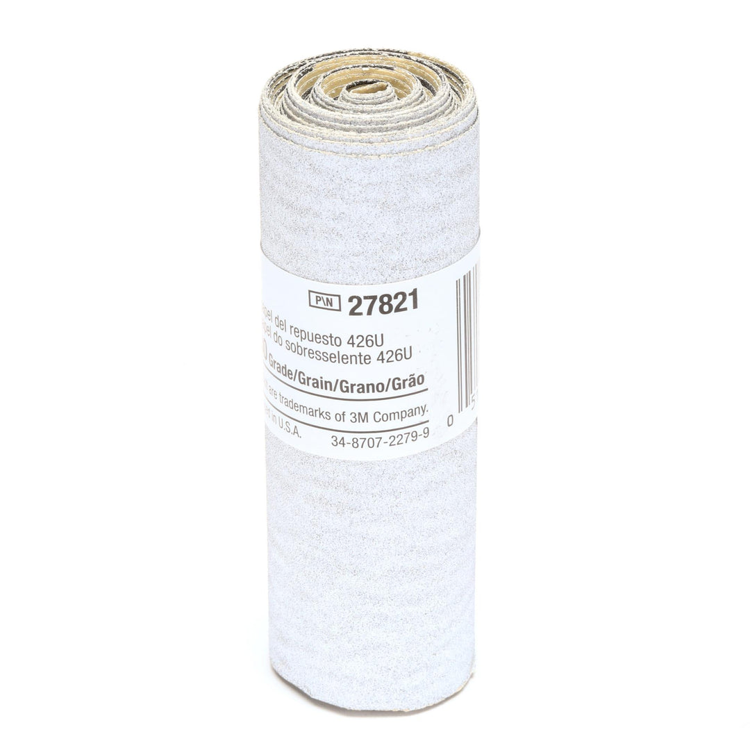 3M Stikit Paper Refill Roll 426U, 3-1/4 in x 85 in 180 A-weight,
10/Carton
