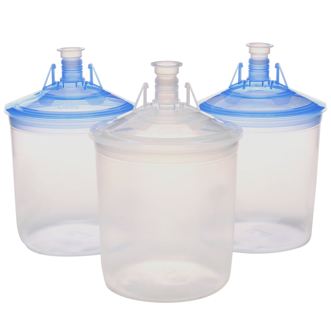 3M PPS Lid & Liner Kit, 16328, Micro (3 fl oz), 125 Micron FullDiameter Filter