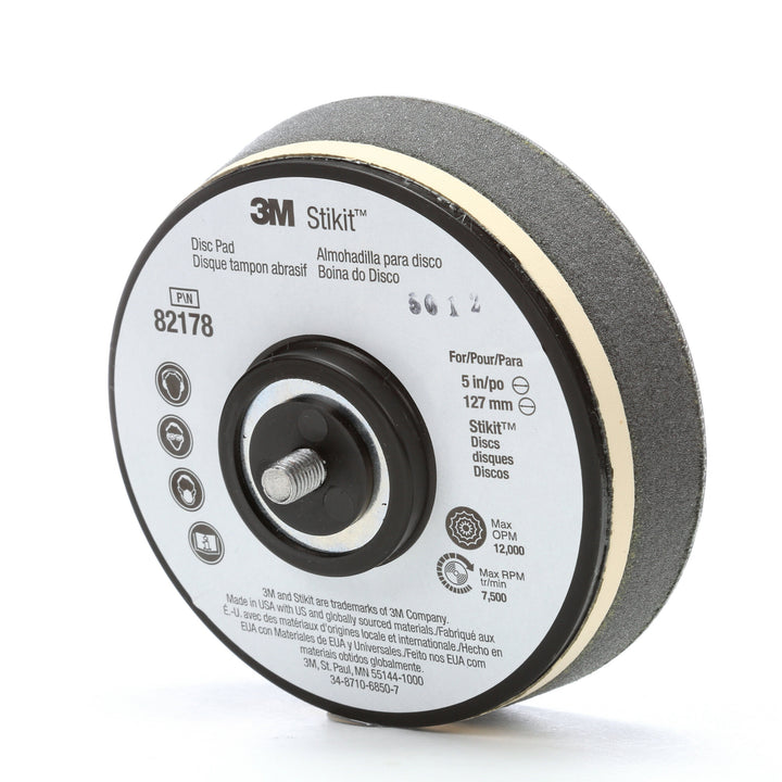 3M Stikit Disc Pad 82178, 5 in x 1-1/4 in 5/16-24 External