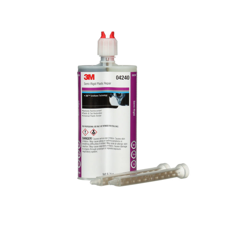 3M Semi-Rigid Plastic Repair, 04240, 200 mL Cartridge