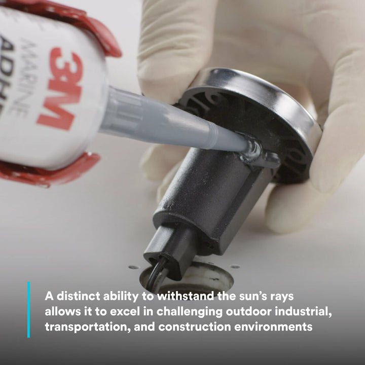 3M Marine Adhesive Sealant 4000 UV, PN06580, White, 295 mL Cartridge