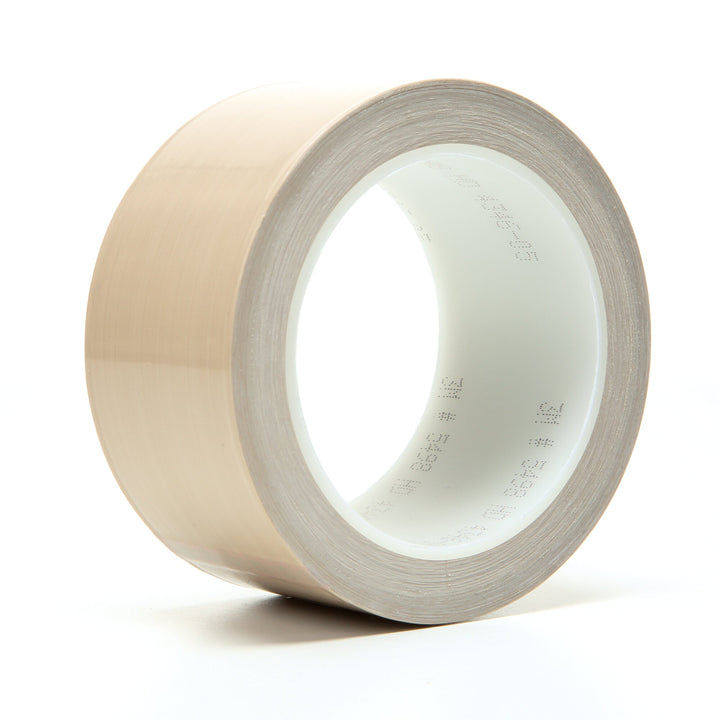 3M PTFE Film Tape 5498, Beige, 2 in x 36 yd, 4.2 mil