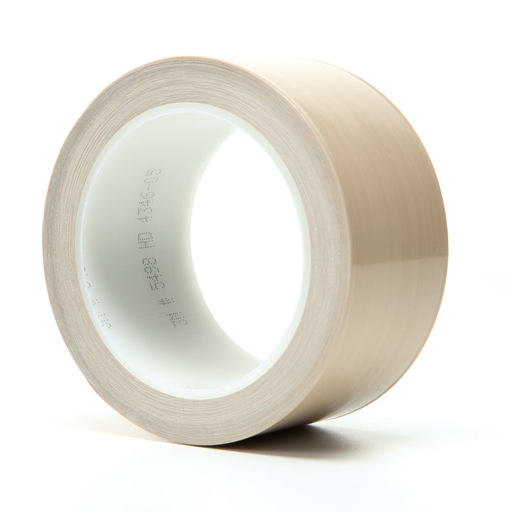 3M PTFE Film Tape 5498, Beige, 2 in x 36 yd, 4.2 mil