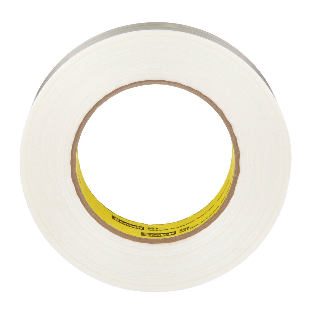 Scotch® Filament Tape 893, Clear, 24 mm x 55 m, 6 mil
