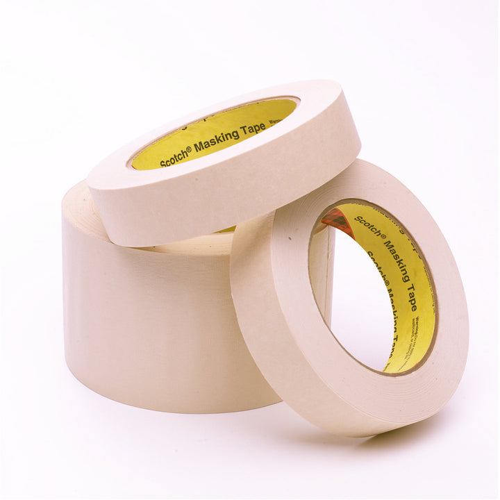 3M General Purpose Masking Tape 234, Tan, 72 mm x 55 m, 5.9, mil