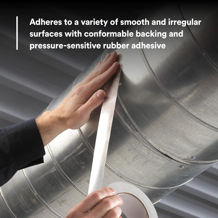 Scotch® Foil Tape 3311, Silver, 2 IN x 50 YD, 3.6 mil