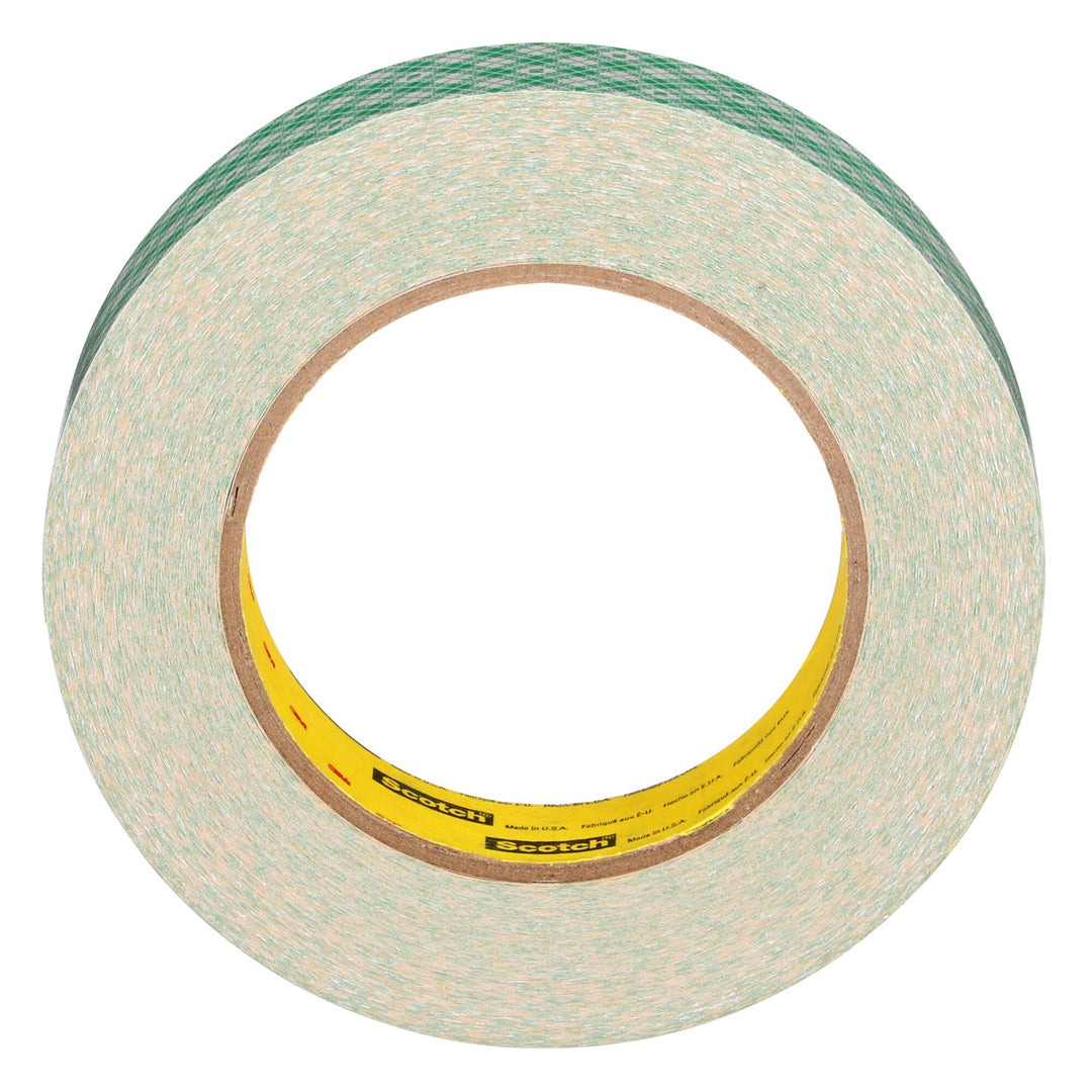 3M Double Coated Paper Tape 410M, Natural, 1 1/2 in x 36 yd, 5 mil