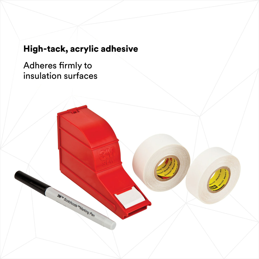 3M ScotchCode Wire Marker Tape Refill Roll SLS-R, 1 in. x 2.125 in