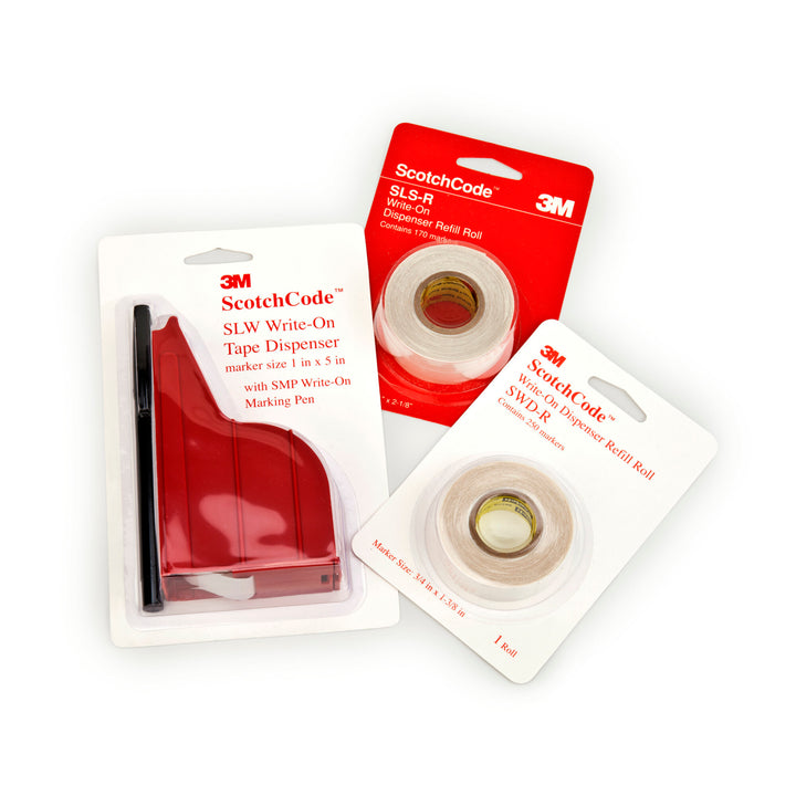 3M ScotchCode Wire Marker Tape Refill Roll SLS-R, 1 in. x 2.125 in