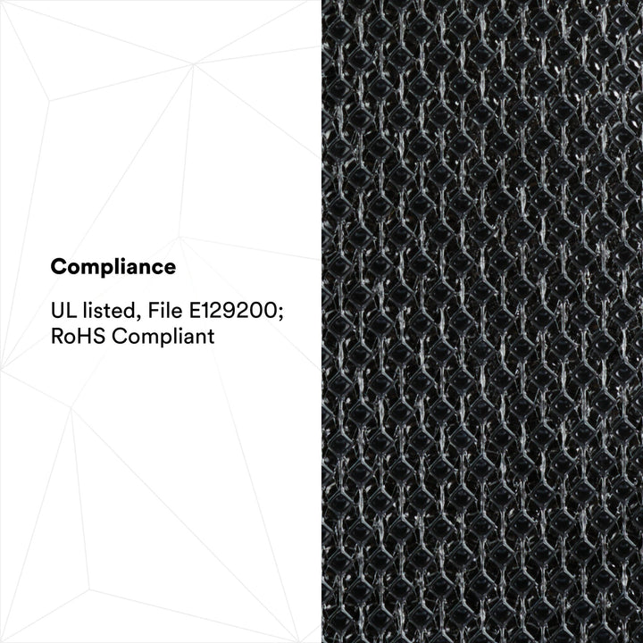 3M Temflex Rubber Splicing Tape 2155, 3/4 in x 22 ft, Black