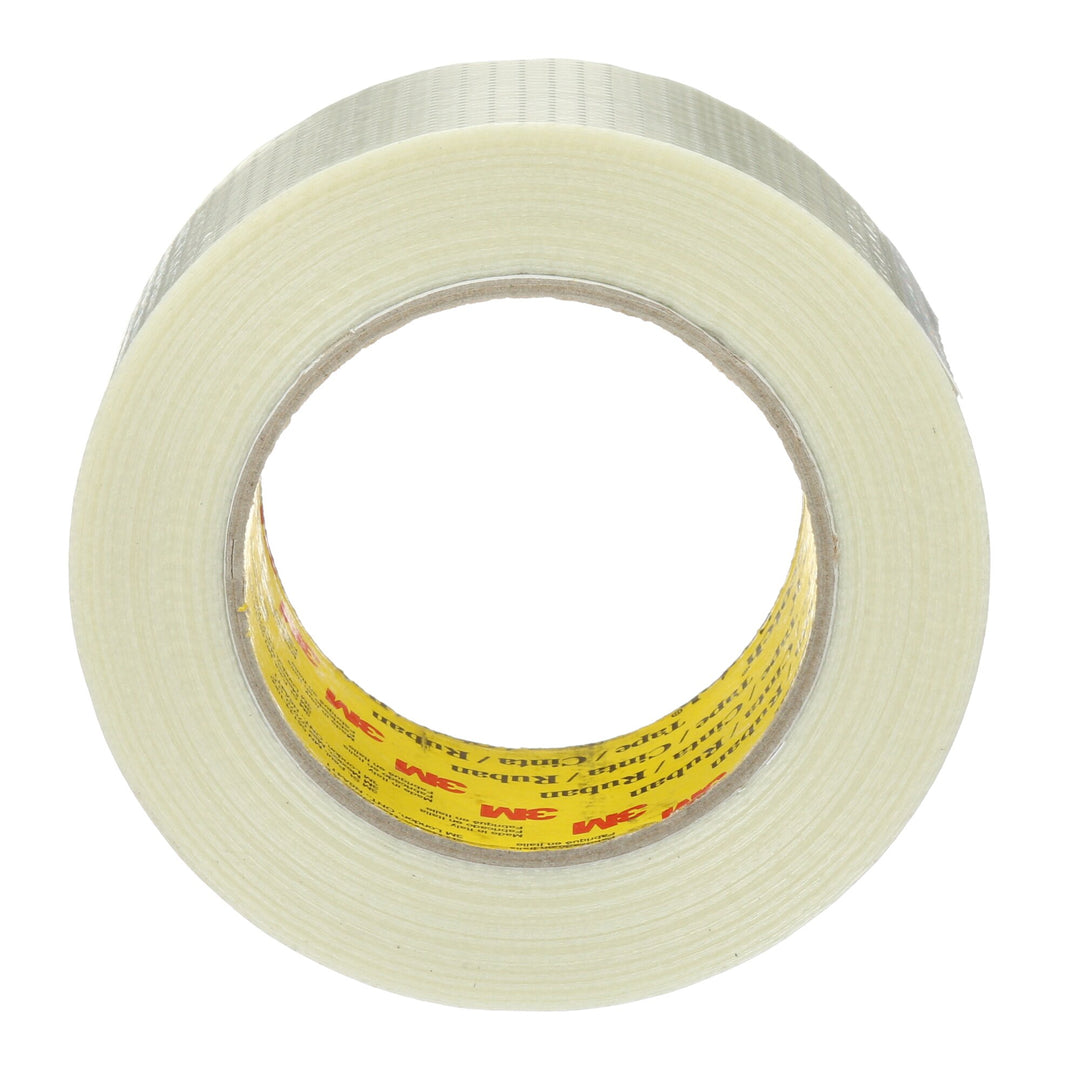 Scotch® Bi-Directional Filament Tape 8959, Clear, 50 mm x 50 m, 5.7 mil