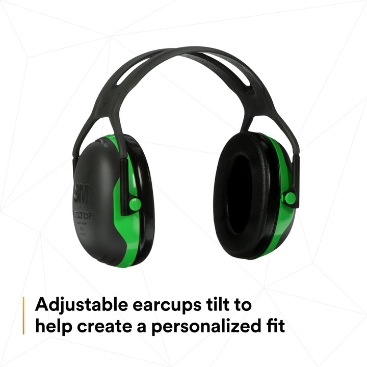 3M PELTOR X1 Earmuffs X1A/37270(AAD), Over-the-Head