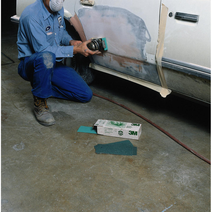 3M Green Corps Hookit Sheet, 00542, 40, 2-3/4 in x 16-1/2 in