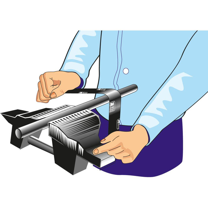 3M Utility Cloth Roll 314D, P60 X-weight, 1 in x 50 yd