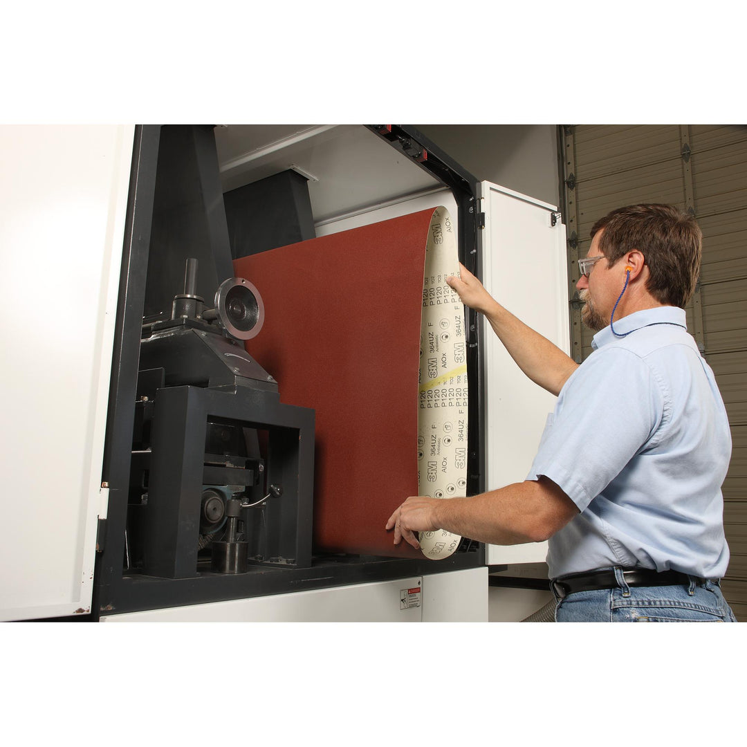 3M Paper Belt 364UZ, 37 in x 75 in, P150 F-weight, Full-Flex