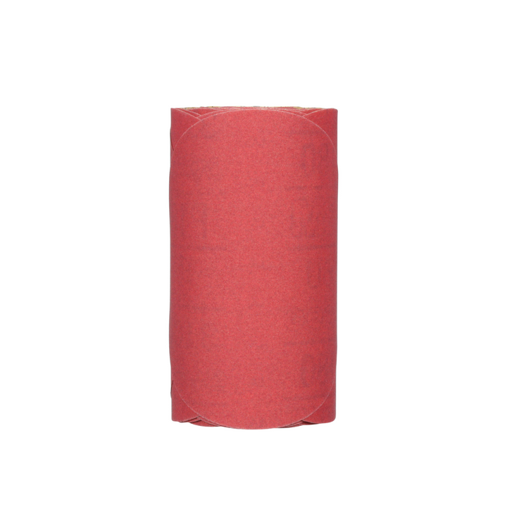 3M Red Abrasive Stikit Disc, 01112, 6 in, P180 grade, 100 discs per
roll